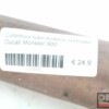 Vertical exhaust collector pipe Ducati Monster 900 - Image 3