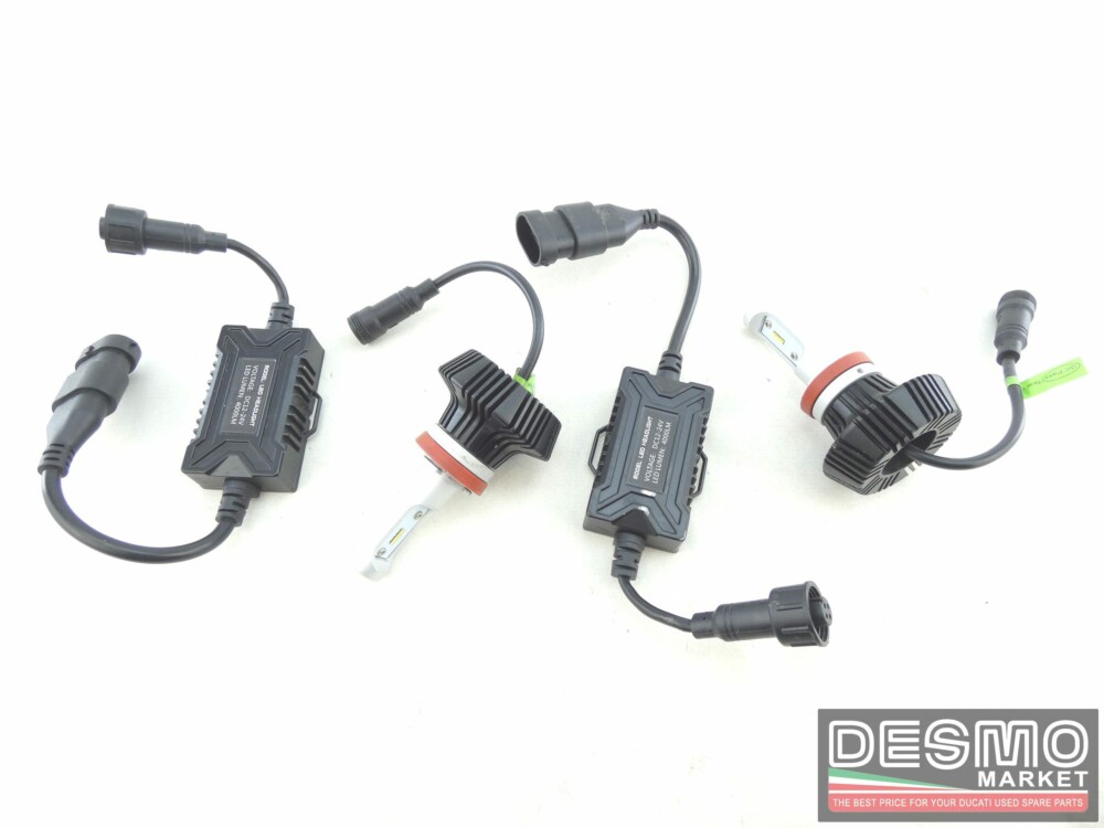 Front headlight 4000 lumen led kit Ducati 848 1098 1198