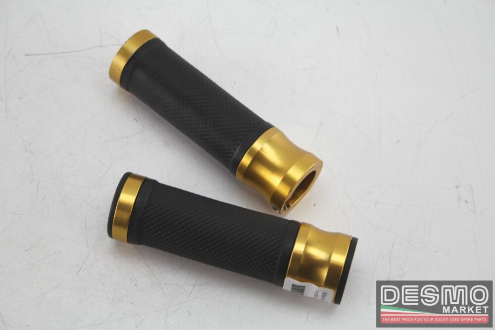 Manopole aftermarket universali moto ergal oro