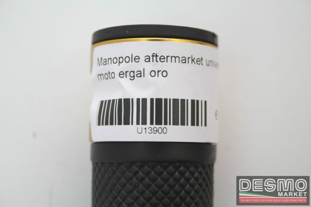 Manopole aftermarket universali moto ergal oro