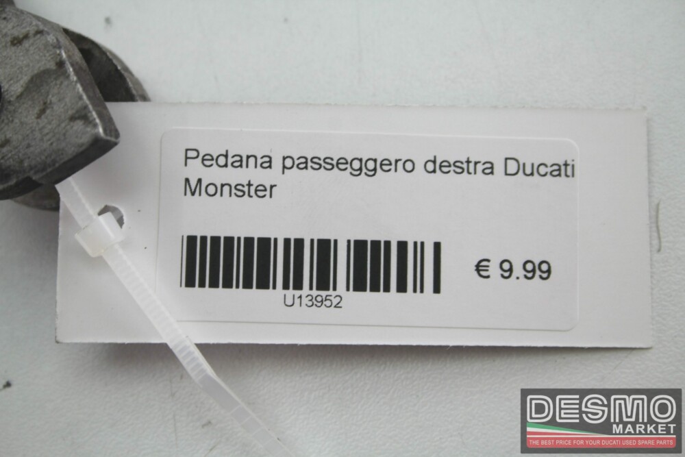 Pedana passeggero destra Ducati Monster