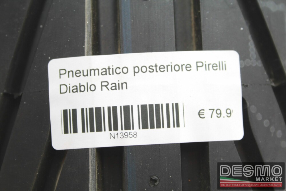 Pneumatico posteriore Pirelli Diablo Rain