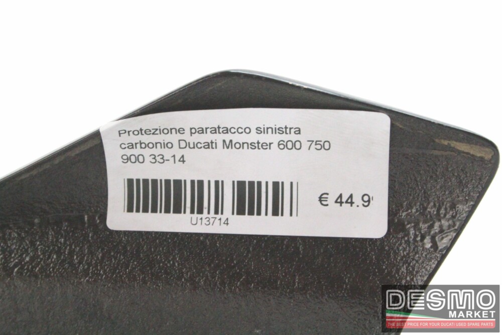 Protezione paratacco sinistra carbonio Ducati Monster 600 750 900