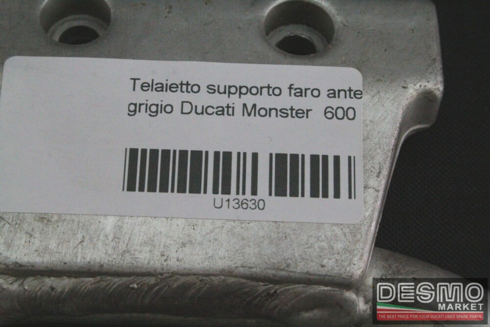 Telaietto supporto faro anteriore grigio Ducati Monster  600 750
