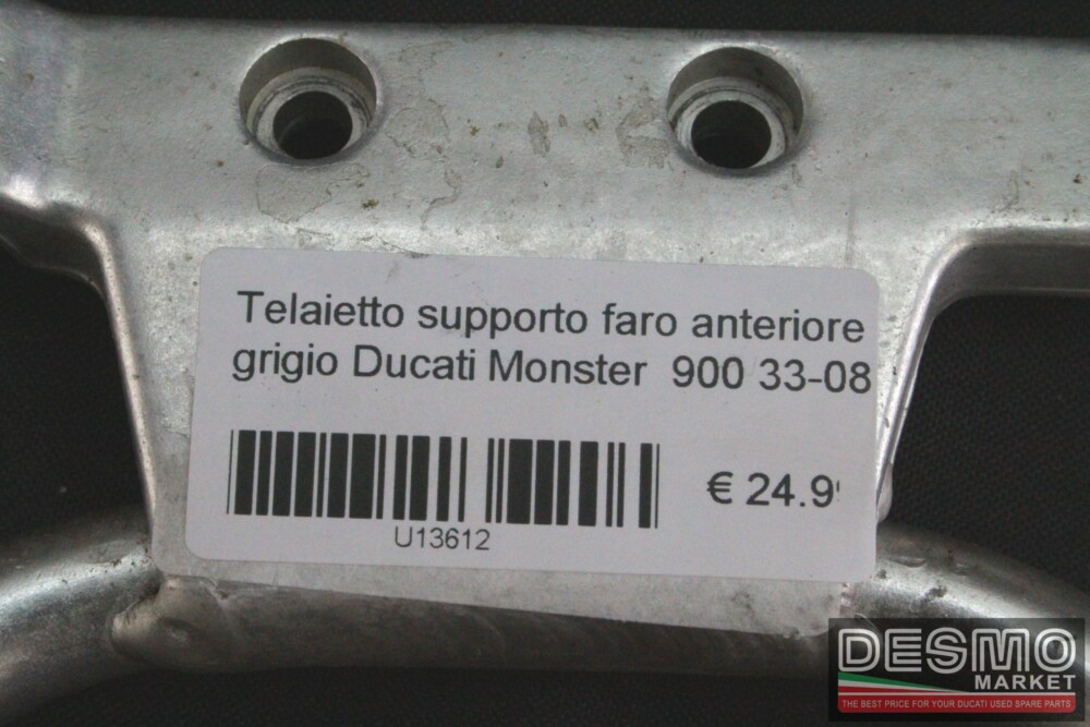 Telaietto supporto faro anteriore grigio Ducati Monster  900