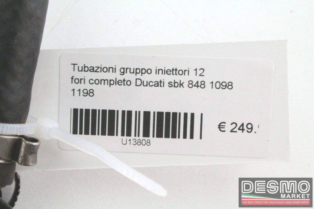 Tubazioni gruppo iniettori 12 fori completo Ducati sbk 848 1098 1198