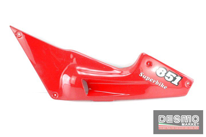 Fianchetto carena laterale sella sinistro Ducati 851 biposto