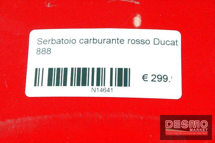 Serbatoio carburante rosso Ducati 888