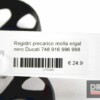 Registri precarico molla ergal nero Ducati 748 916 996 998
