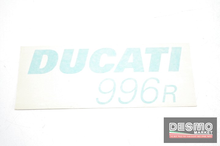 Adesivo Decal destro Ducati “Ducati 996r”