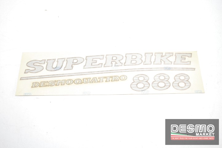 Adesivo Decal destro Ducati “Superbike 888 Desmoquattro”