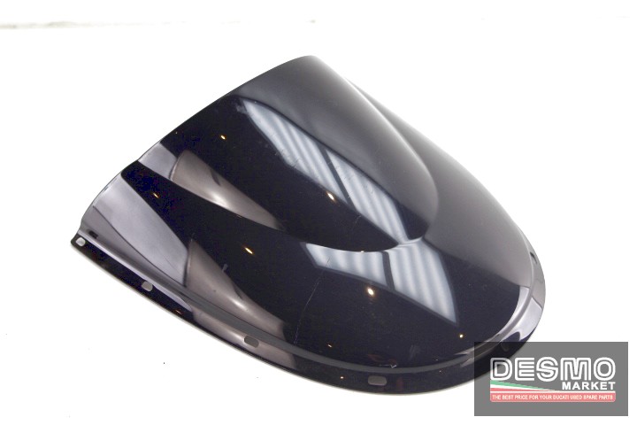Plexi plexiglass doppia bolla nero Ducati 748 916 996 998 uso pista