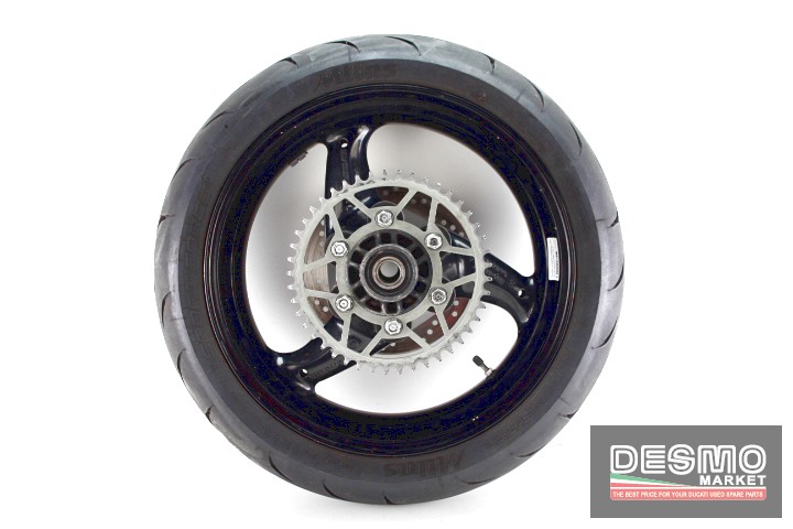 Cerchio completo posteriore nero Ducati Monster 696 17×4,5