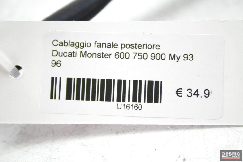 Cablaggio fanale posteriore Ducati Monster 600 750 900 My 93 96