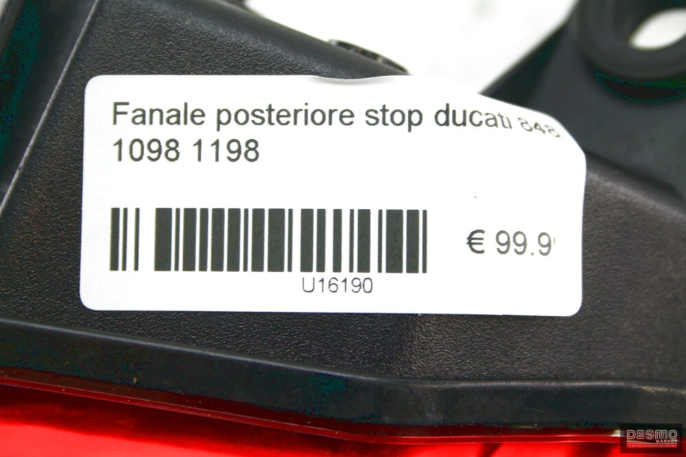 Fanale posteriore stop Ducati 848 1098 1198