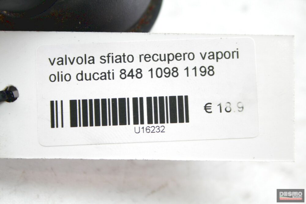 Valvola sfiato recupero vapori olio Ducati 848 1098 1198