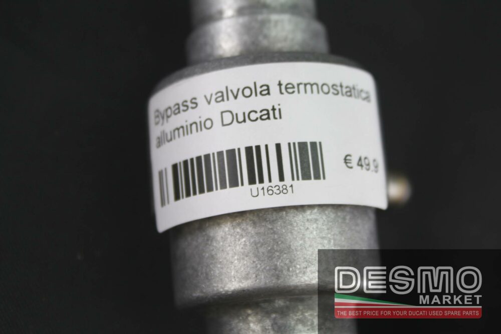 Bypass valvola termostatica alluminio Ducati