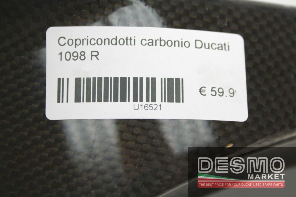 Copricondotti carbonio Ducati 1098 R
