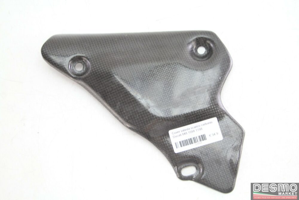 Cover valvola scarico carbonio Ducati 848 1098 1198