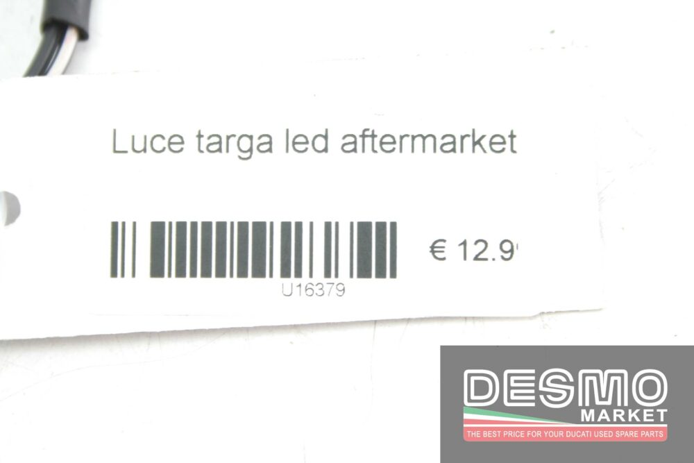 Luce targa led aftermarket
