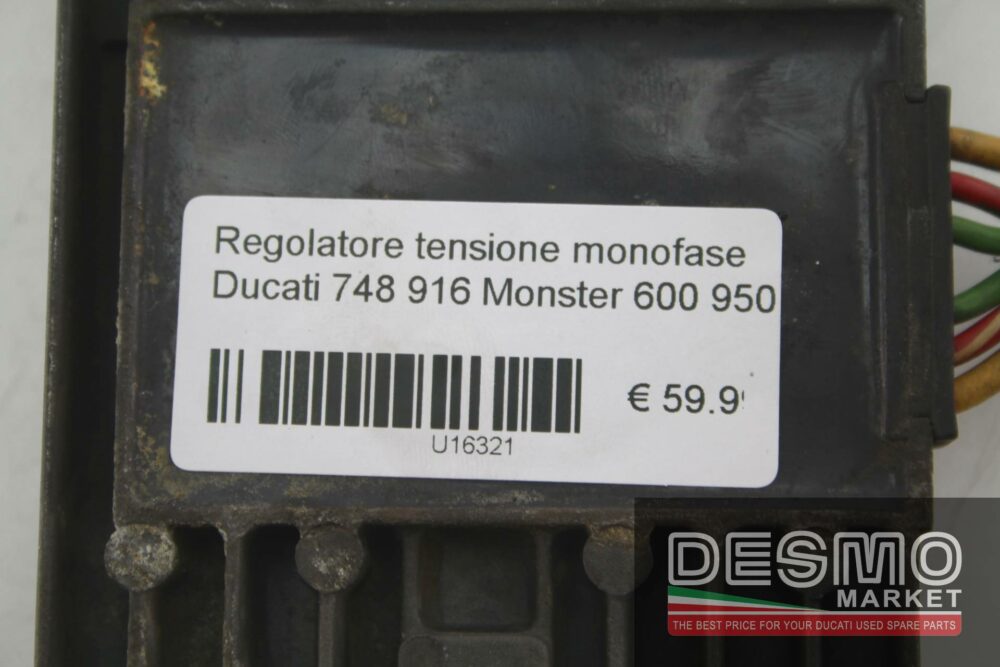 Regolatore tensione monofase Ducati 748 916 Monster 600 950