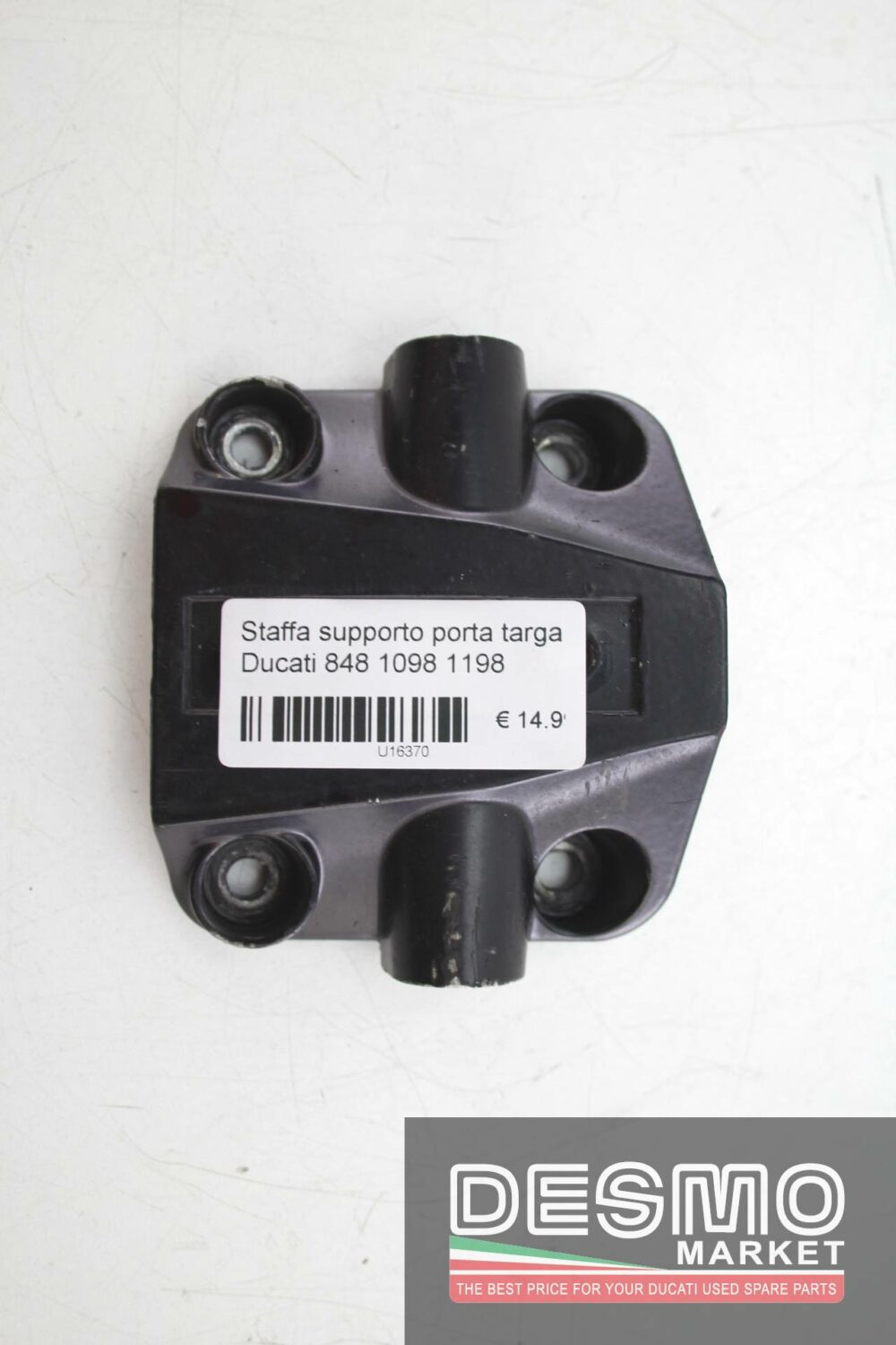 License plate bracket Ducati 848 1098 1198 - Image 2