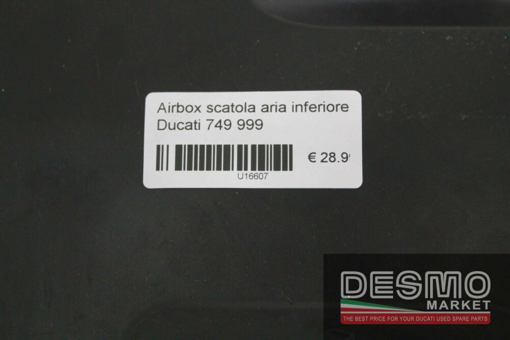 Airbox scatola aria inferiore Ducati 749 999