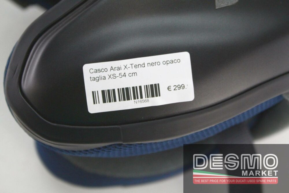 Casco Arai X-Tend nero opaco taglia XS-54 cm
