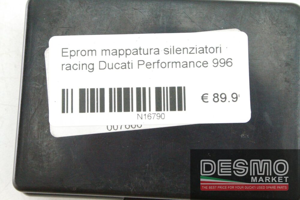 Eprom mappatura silenziatori racing Ducati Performance 996