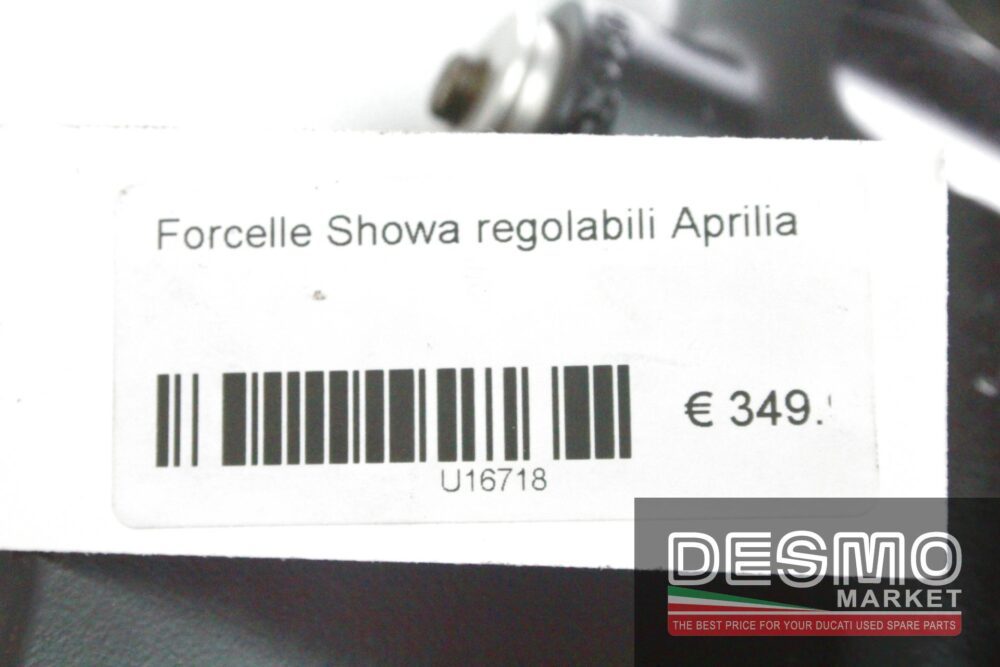 Forcelle Showa regolabili Aprilia