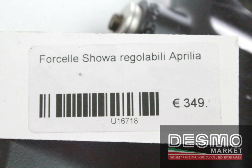 Forcelle Showa regolabili Aprilia