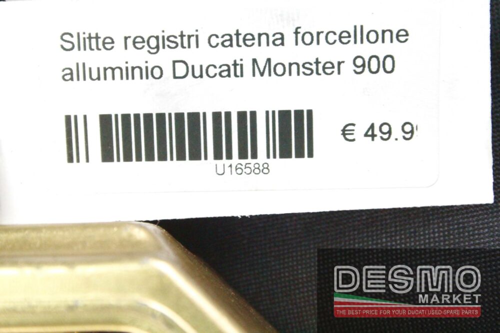 Slitte registri catena forcellone alluminio Ducati Monster 900