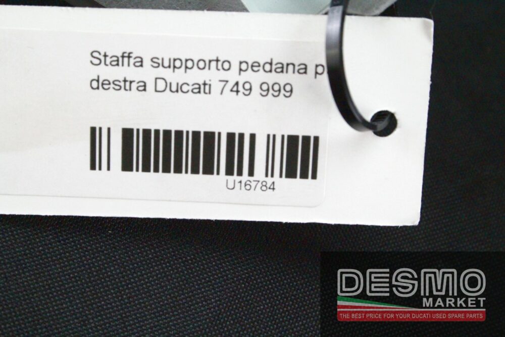 Staffa supporto pedana passeggero destra Ducati 749 999