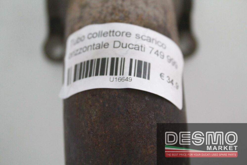 Tubo collettore scarico orizzontale Ducati 749 999