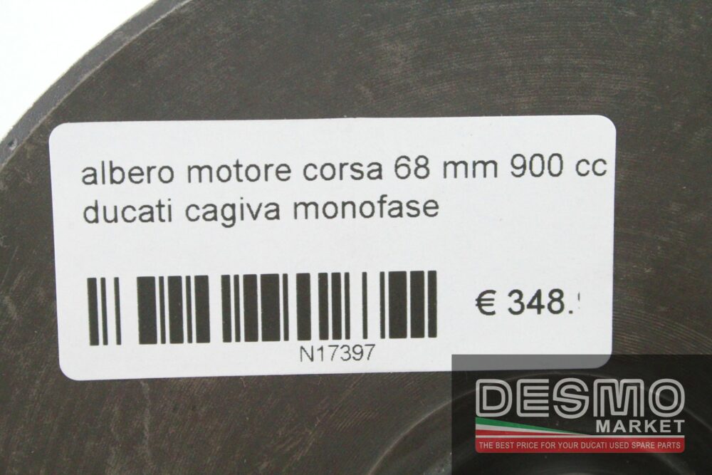 Albero motore corsa 68 mm 900 cc Ducati Cagiva monofase
