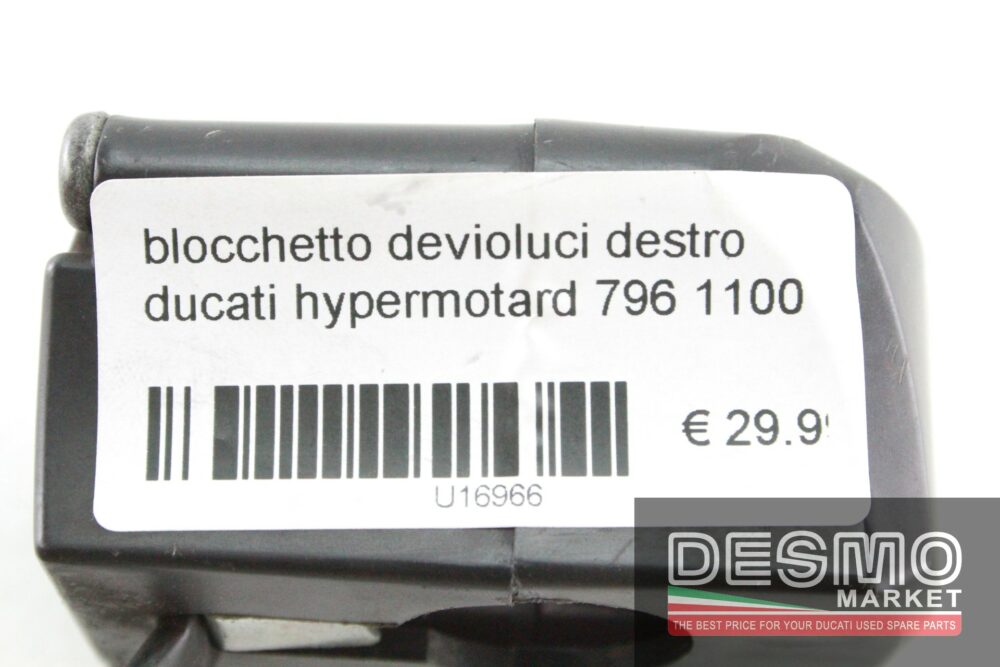Blocchetto devio luci destro Ducati Hypermotard 796 1100