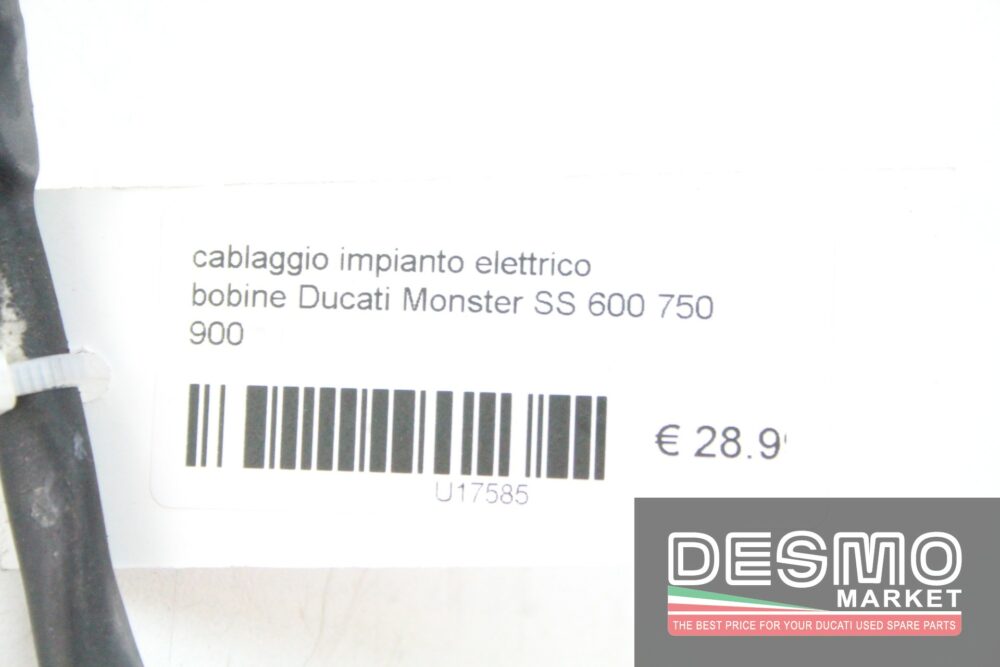 cablaggio impianto elettrico bobine Ducati Monster SS 600 750 900