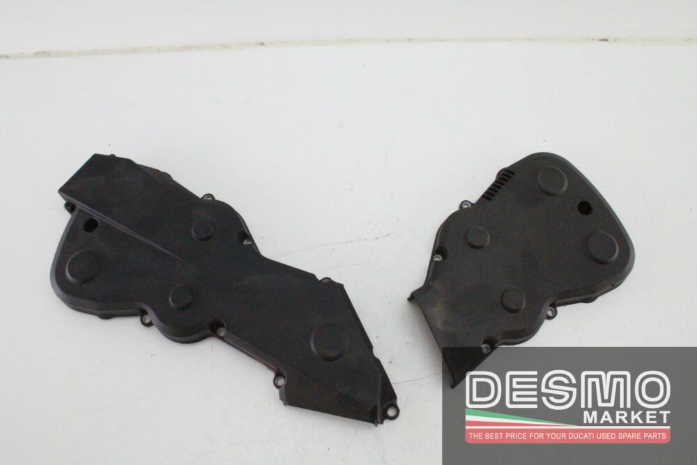 Cartelle copri cinghie plastica originali Ducati 848 1098 1198