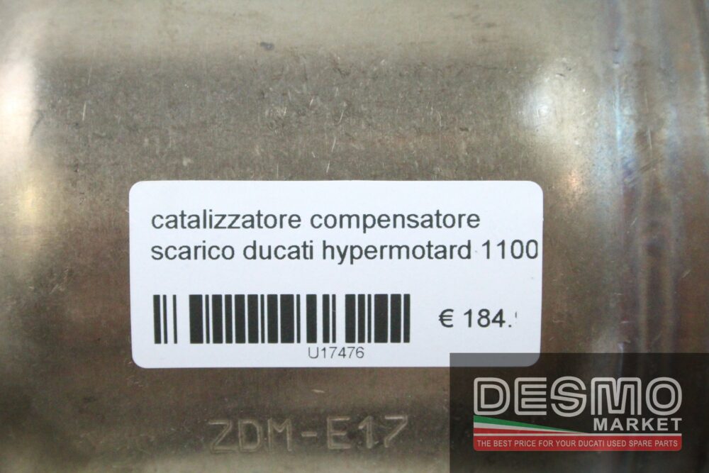 Catalizzatore compensatore scarico Ducati Hypermotard 1100