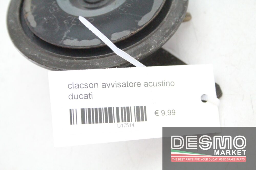 clacson avvisatore acustico ducati