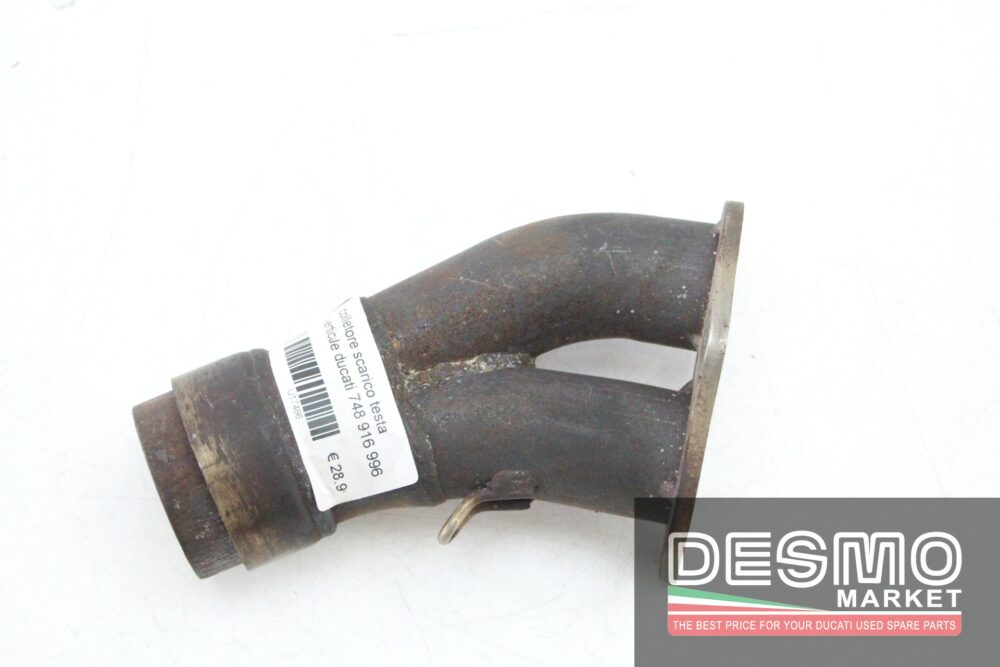 collettore scarico testa verticale ducati 748 916 996