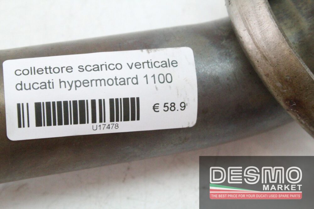 Collettore scarico verticale Ducati Hypermotard 1100