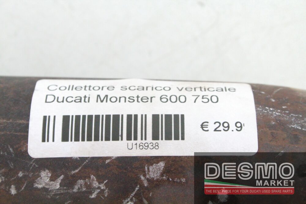 Collettore scarico verticale Ducati Monster 600 750