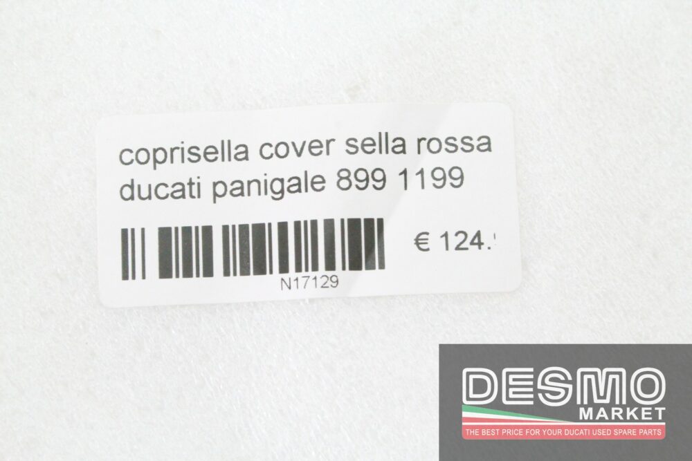Coprisella cover sella rossa Ducati Panigale 899 1199