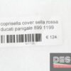 Coprisella cover sella rossa Ducati Panigale 899 1199