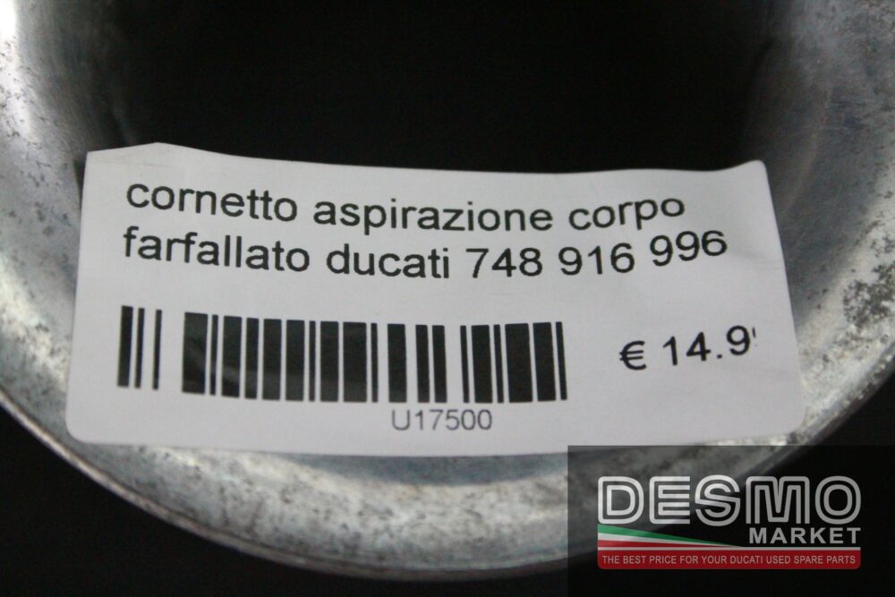 cornetto aspirazione corpo farfallato ducati 748 916 996