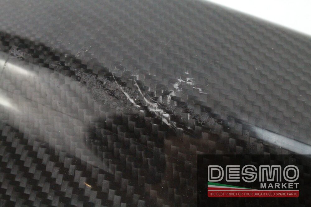 Cover serbatoio destra carbonio Ducati Hypermotard 796 1000 1100