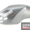 Left side black raw finished fuel tank cover Ducati Monster 696 796 1100 - Image 2