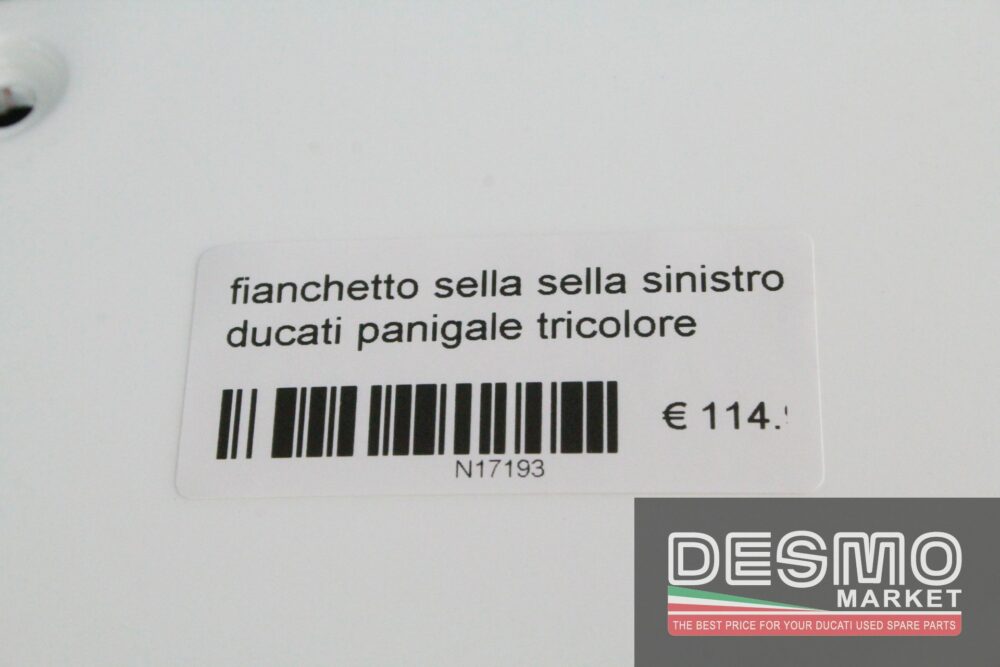 Fianchetto sella sinistro Ducati Panigale tricolore