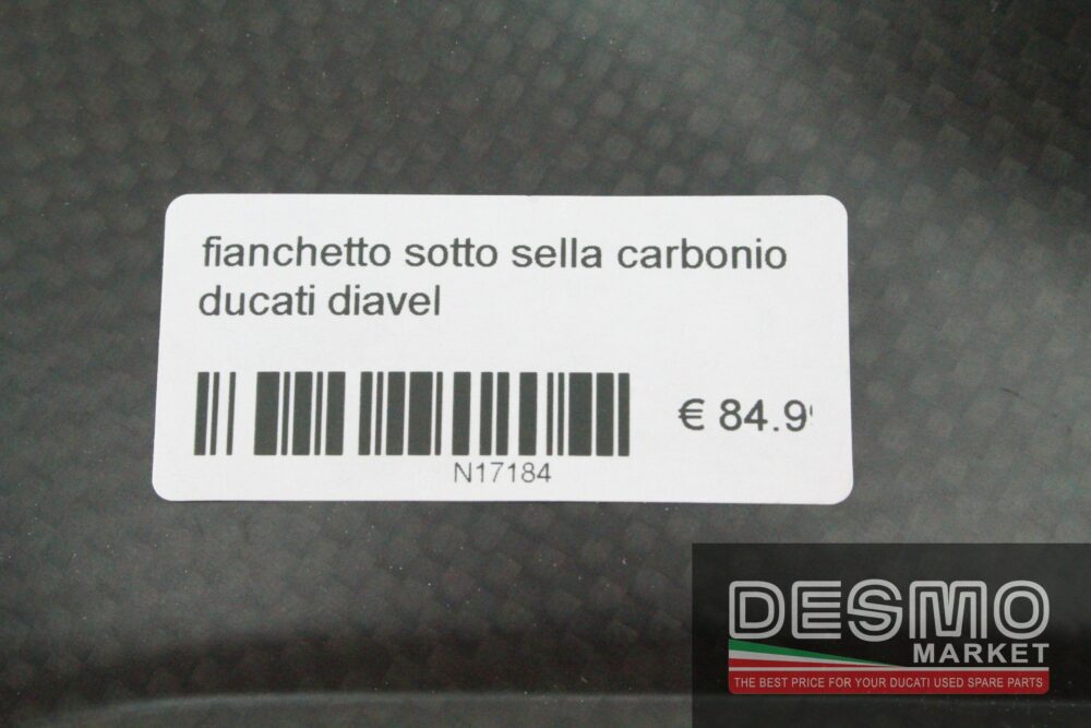 Fianchetto sotto sella carbonio Ducati Diavel